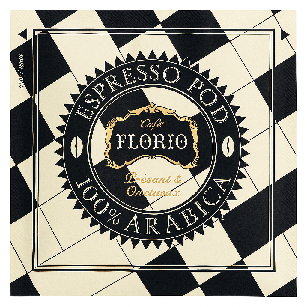 Florio, ყავის პოდი, 25 ცალი