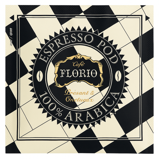 Florio, ყავის პოდი, 25 ცალი
