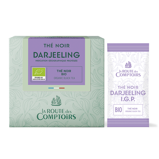 Darjeeling Organic, შავი ჩაი, პაკეტებში, 40 ც