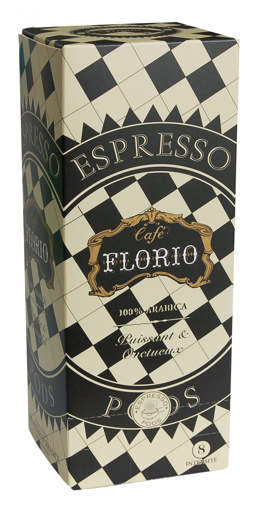 Florio, ყავის პოდი, 25 ცალი
