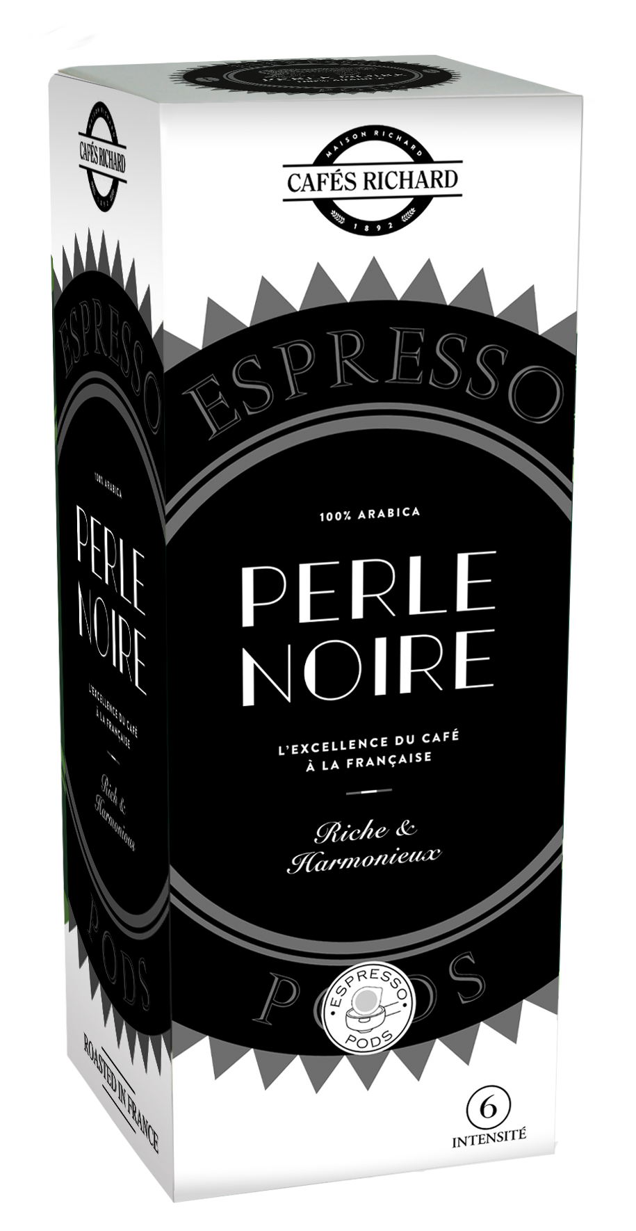 Perle Noir, ყავის პოდი, 25ც