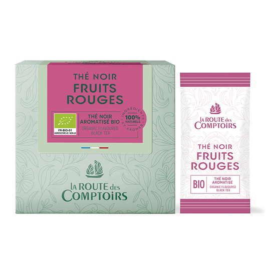 Fruits Rouges, წითელი ხილის ჩაი, პაკეტებში, 40 ც