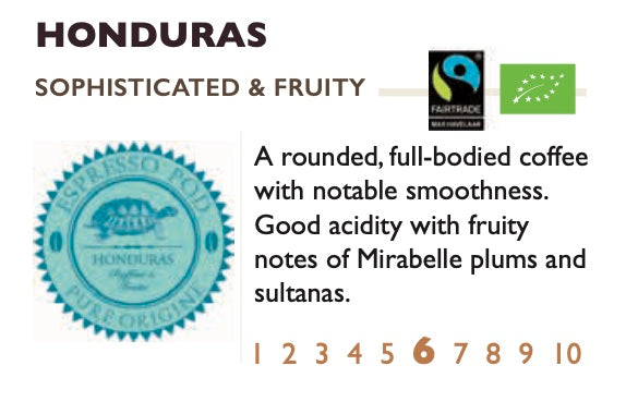 Honduras, ყავის პოდი, 25 ც