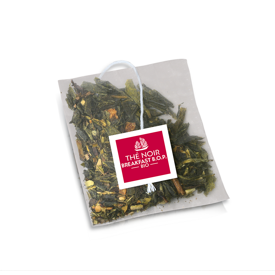 Breakfast Organic, შავი ჩაი, პაკეტებში, 40 ც