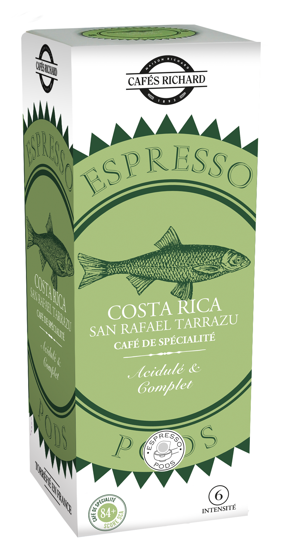Costa Rica, ყავის პოდები, 25 ც