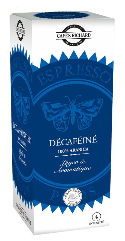 Decaffeinated, ყავის პოდი, 25 ც
