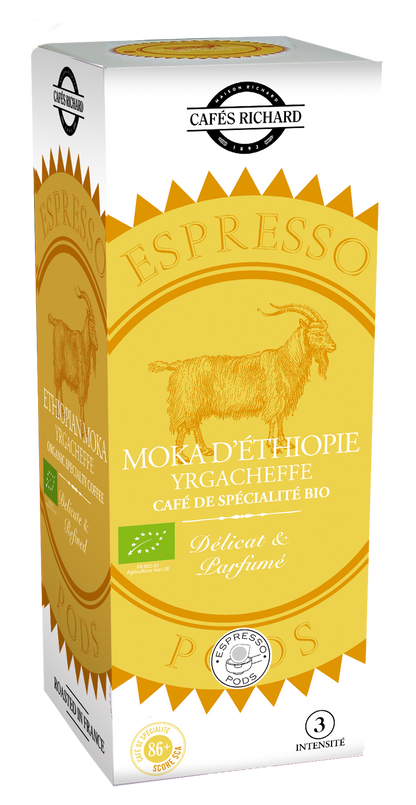 Ethiopian Moka, ყავის პოდი, 25 ც