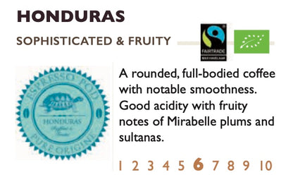 Honduras, ყავის პოდი, 25 ც