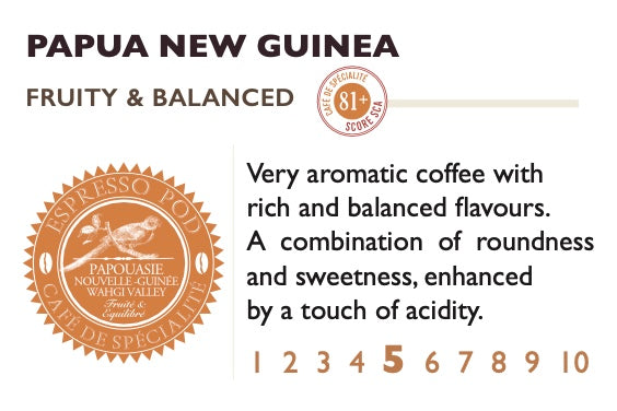 Papua New Guinea, ყავის პოდი, 25 ც
