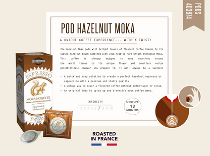 Moka Noisette, ყავის პოდი, 25ც