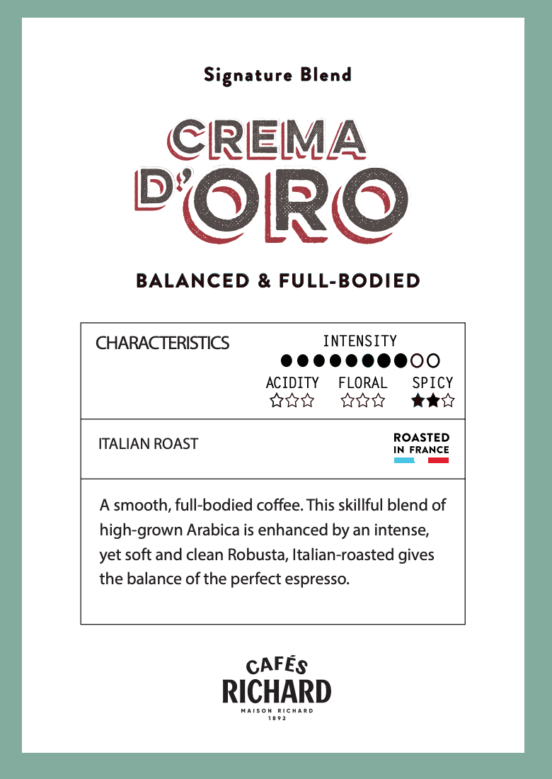 Creama d'Oro, ყავის მარცვალი, 1 კგ