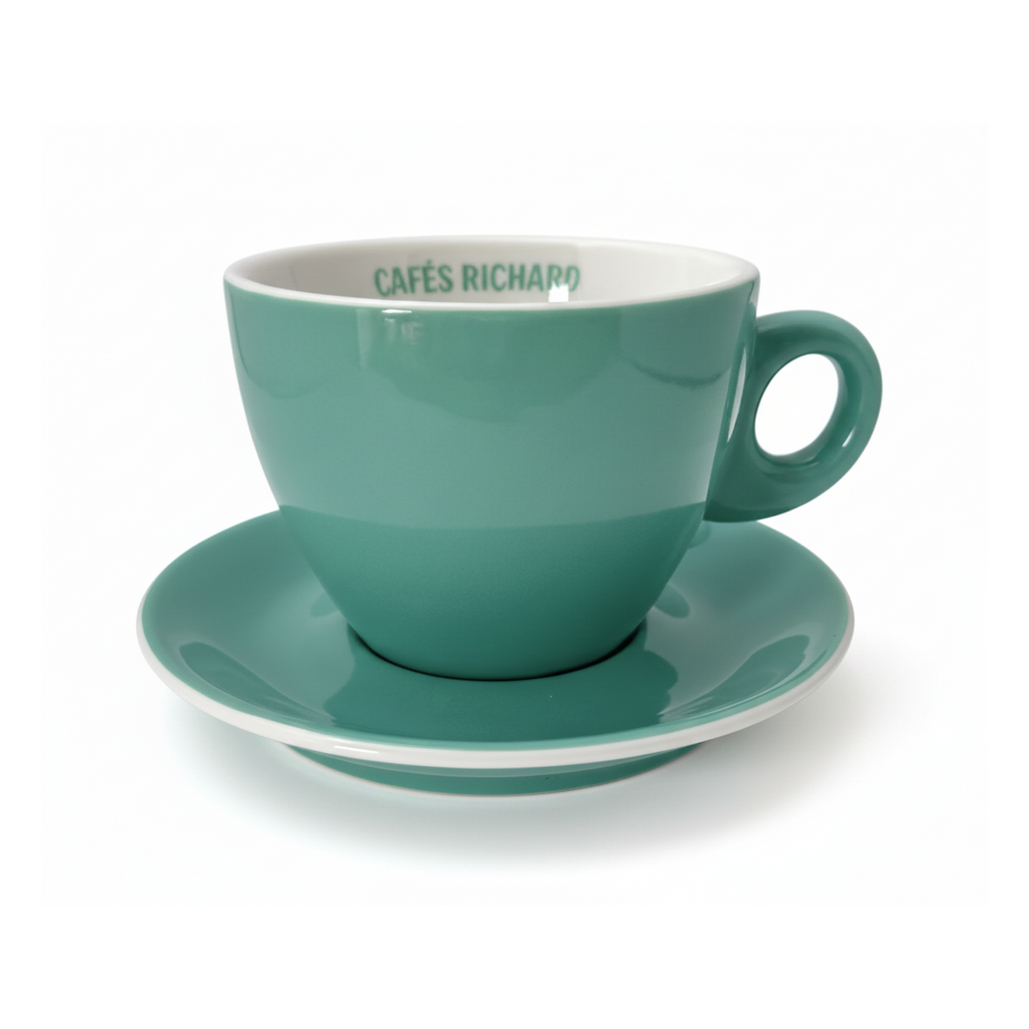 ფერადი ჭიქა - ფირუზისფერი, ამერიკანო