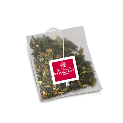 Breakfast Organic, შავი ჩაი, პაკეტებში, 40 ც