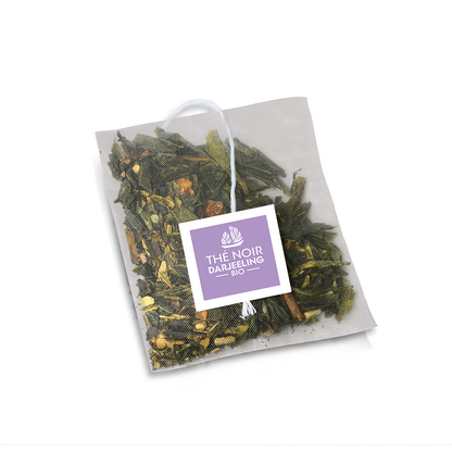 Darjeeling Organic, შავი ჩაი, პაკეტებში, 40 ც